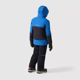 MANTEAU D'HIVER POUR GARÇON, NORDIC BLEU (8 À 14 ANS)