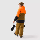 MANTEAU HIVER GARÇON NORDIC ORANGE 8 À 14 ANS 61652 chlorophylle MAHEU GO SPORT DOS