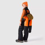 HABIT HIVER 1 PIÈCE GARÇON ALPES ORANGE 7 À 12 ANS 61653 CHLOROPHYLLE MAHEU GO SPORT BRETELLE