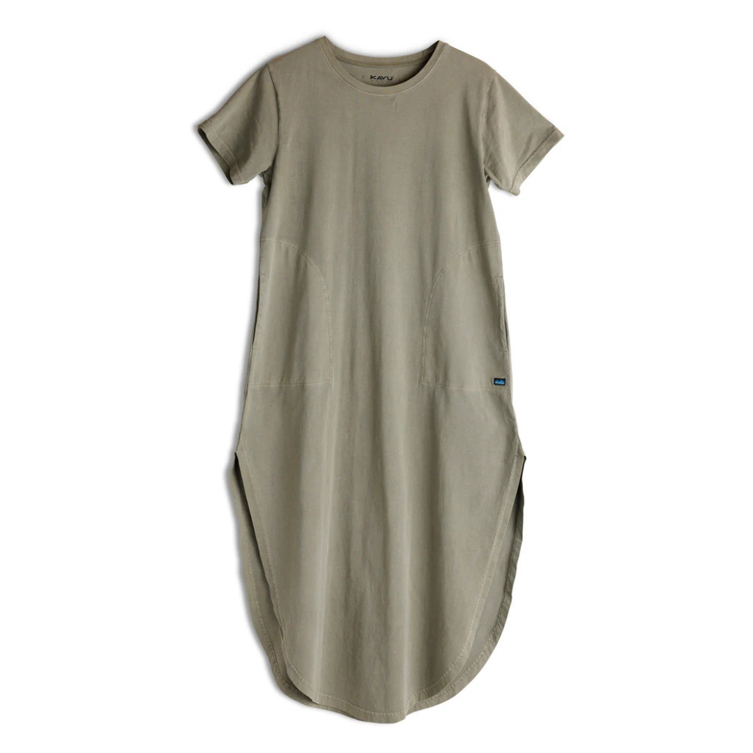 ROBE LONGUE FEMME DAYLIGHT VERT 6193 KAVU MAHEU GO SPORT DEVANT