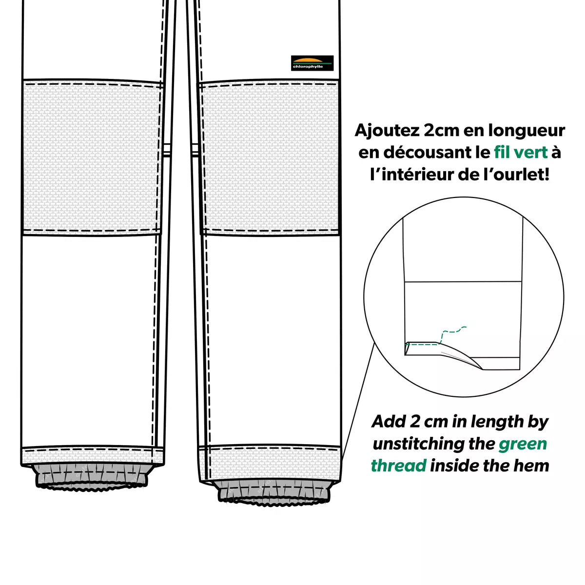 PANTALON D'HIVER POUR ENFANTS, WILLOW NOIR (8 À 14 ANS) - Maheu Go Sport