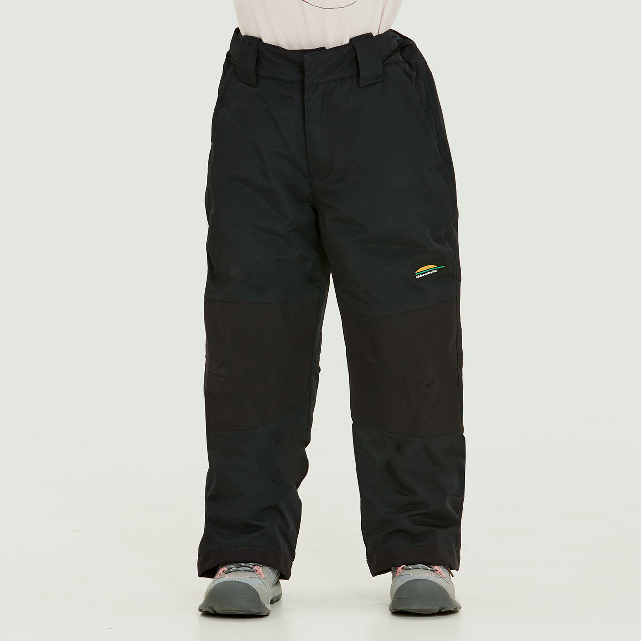 PANTALON HIVER ENFANTS WILLOW NOIR (8 À 14 ANS) 63421 CHLOROPHYLLE MAHEU GO SPORT DEVANT