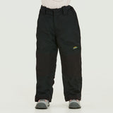 PANTALON HIVER ENFANTS WILLOW NOIR (8 À 14 ANS) 63421 CHLOROPHYLLE MAHEU GO SPORT DEVANT