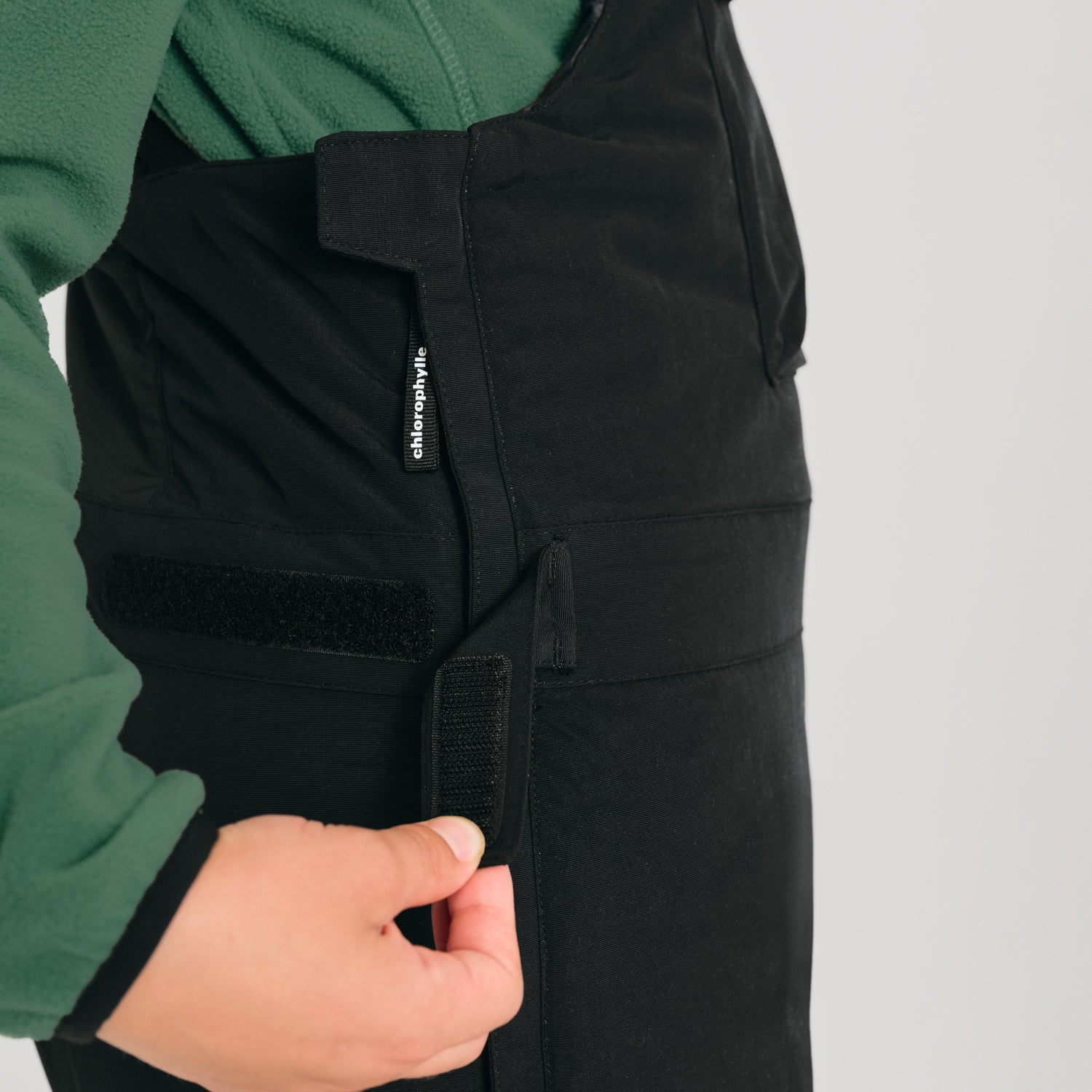 SALOPETTE D'HIVER POUR ENFANTS, WILLOW NOIR (8 À 14 ANS) - Maheu Go Sport