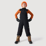 SALOPETTE HIVER ENFANT WILLOW NOIR 7 À 14 ANS 63424 CHLOROPHYLLE MAHEU GO SPORT DEVANT