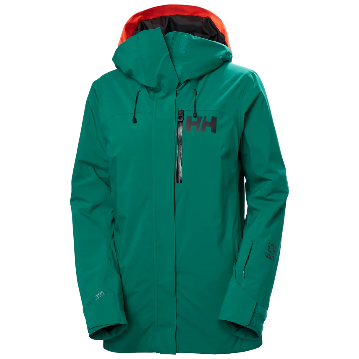 MANTEAU ISOLÉ SKI FEMME POWSHOT EMERAUDE 65760 439 HELLY HANSEN MAHEU GO SPORT DEVANT