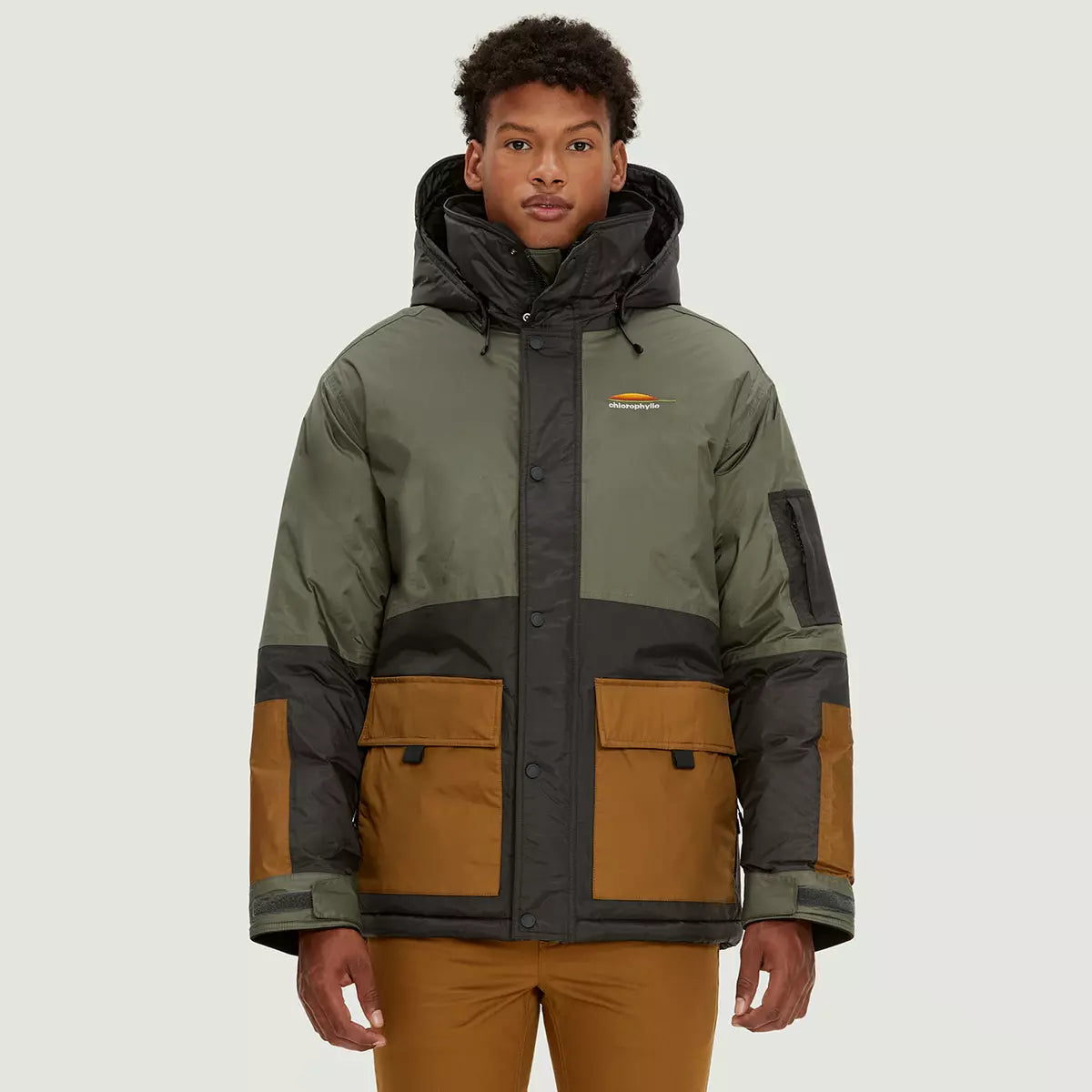 MANTEAU D'HIVER POUR HOMME, FRANKLIN VERT 66641 CHLOROPHYLLE