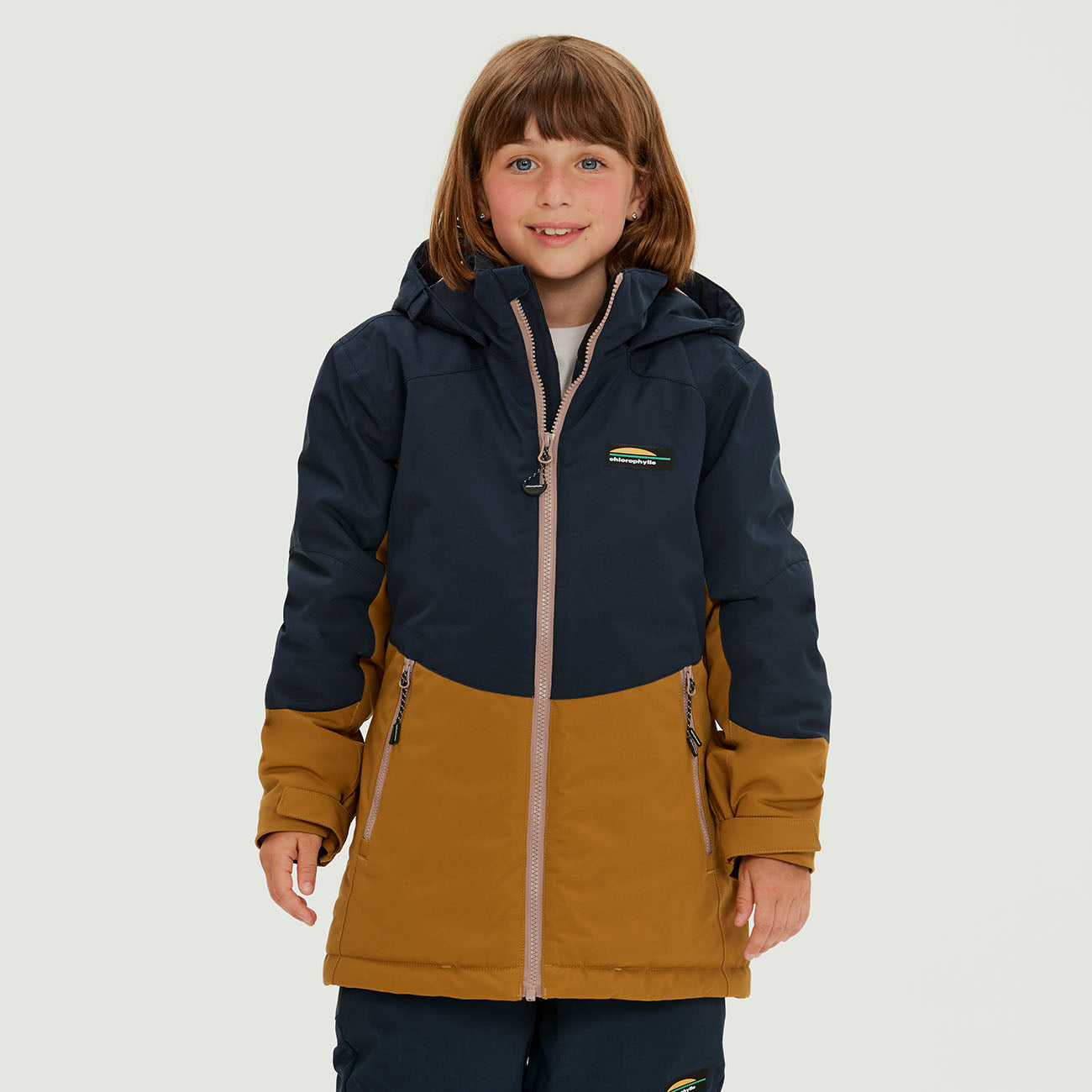 HABIT HIVER FILLE LADY BUG MARINE TABAC 6 À 14 ANS 67274 CHLOROPHYLLE MAHEU GO SPORT DEVANT