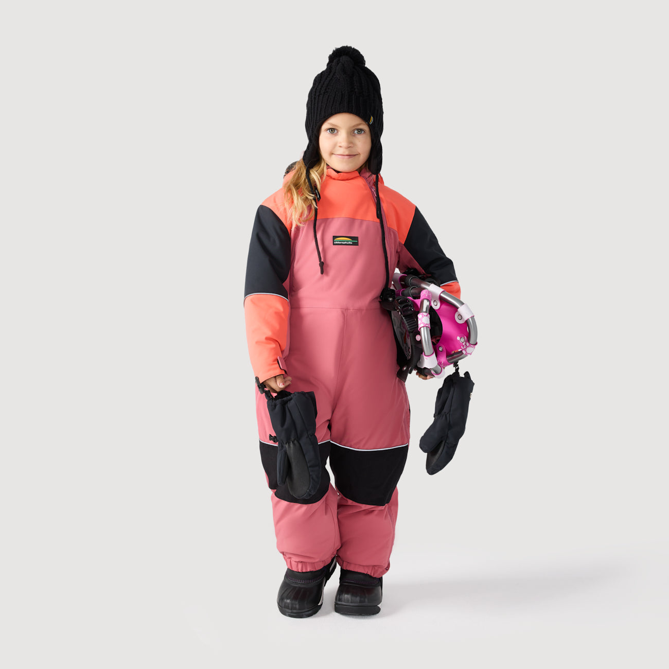 HABIT HIVER 1 PIÈCE FILLE CORAIL 2 À 5 ANS 67276 CHLOROPHYLLE MAHEU GO SPORT DEVANT