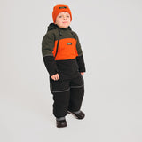 HABIT HIVER 1 PIÈCE ENFANT CRICKET KAKI ORANGE NOIR 67276 CHLOROPHYLLE MAHEU GO SPORT DEVANT