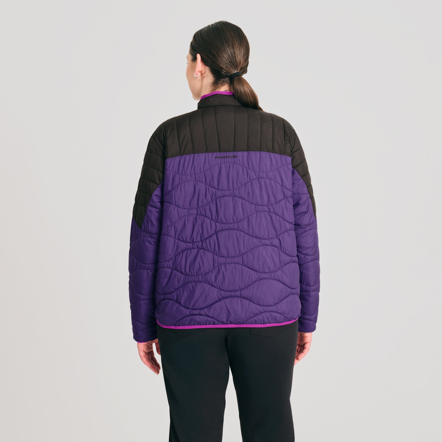 MANTEAU MATELASSÉ CHLOROPHYLLE FEMME CARLIT ULTRAVIOLET 67413 MAHEU GO SPORT DOS MANNEQUIN
