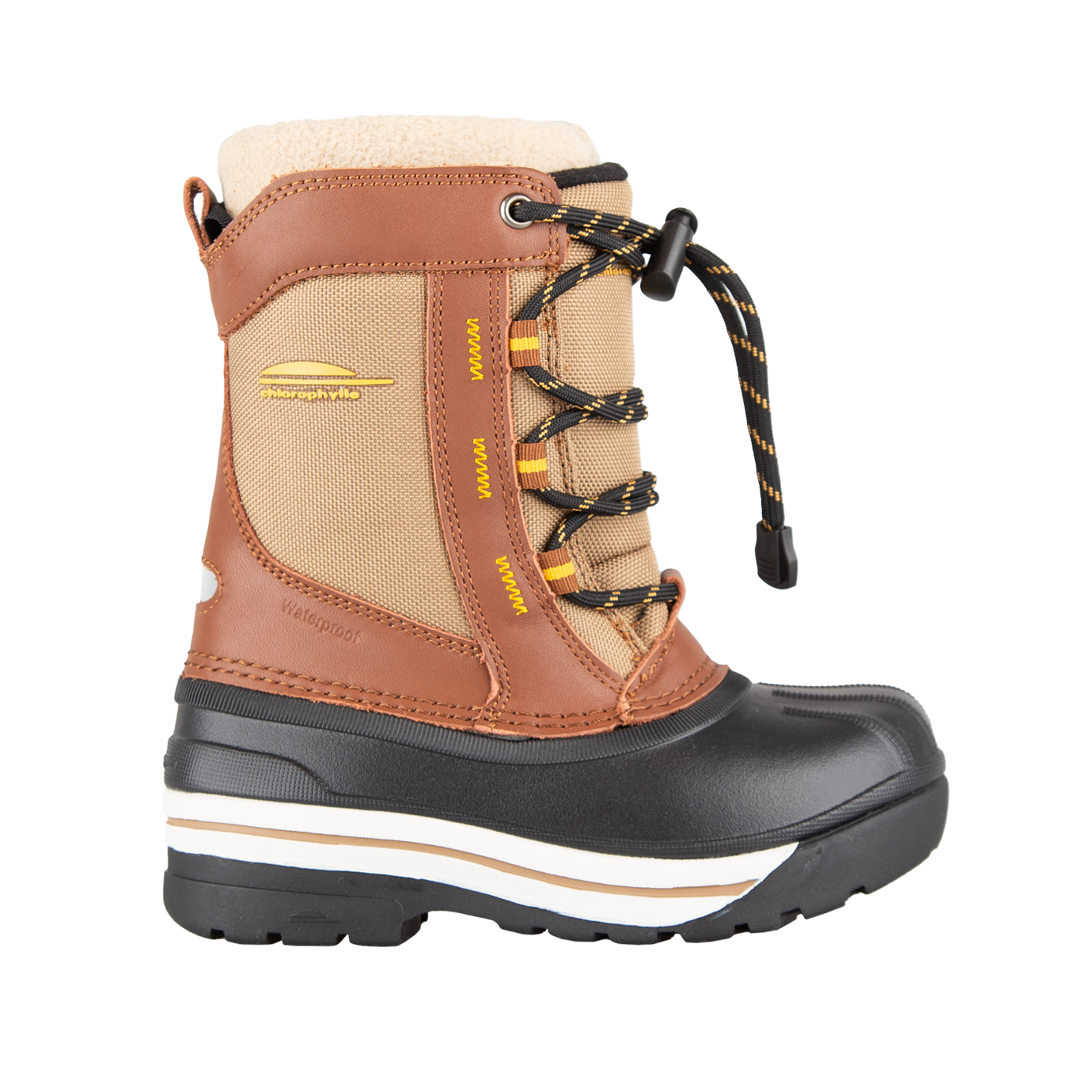 BOTTE HIVER JUNIOR ELTANIN COGNAC BEIGE 1 À 7 73014 CHLOROPHYLLE MAHEU GO SPORT CÔTÉ