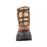 BOTTE HIVER JUNIOR ELTANIN COGNAC BEIGE 1 À 7 73014 CHLOROPHYLLE MAHEU GO SPORT DEVANT