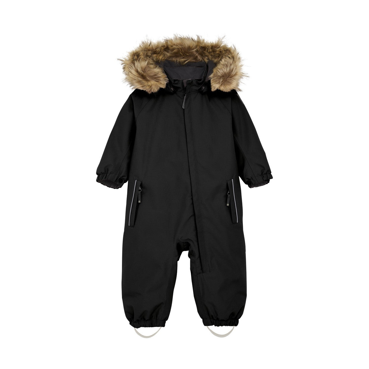 HABIT HIVER 1 PIÈCE TOUT PETITS NOIR 18 MOIS 4 ANS 742130 1191 COLOR KIDS MAHEU GO SPORT DEVANT