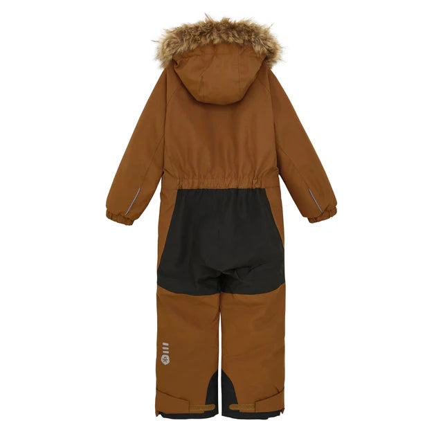 HABIT D'HIVER 1 PIÈCE ENFANT, BRUN 5 À 10 ANS - Maheu Go Sport