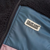 VESTE MATELASSÉE POUR ENFANTS, BLOC DE COULEURS ROSE - Maheu Go Sport