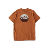 T-SHIRT HOMME KAVU RANGE CEDAR RUST 8135 2676 KAVU MAHEU GO SPORT DOS