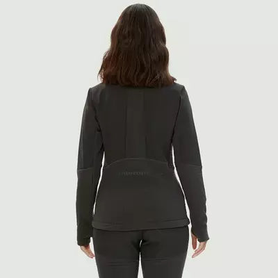 WOMEN'S SOFTSHELL COAT, FUNDY BLACK