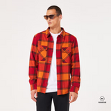 chemise-flannel-homme-90s-plaid-orange-CH5-OAKLEY