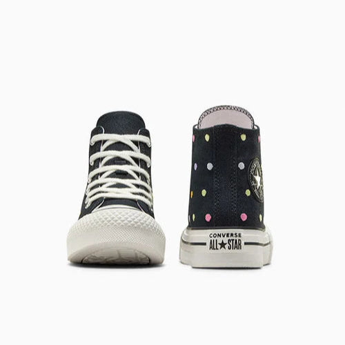 CHAUSSURE PLATE-FORME JUNIOR, HI TOP POLKA DOTS - Maheu Go Sport