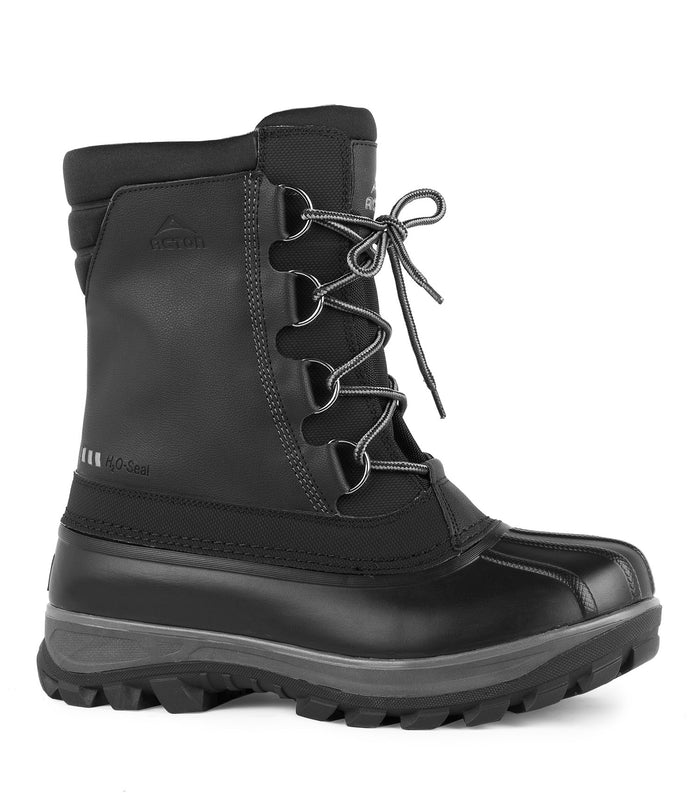 BOTTE HIVER HOMME YUKON NOIR 8 à 14 A8374 M11 ACTON MAHEU GO SPORT CÔTÉ