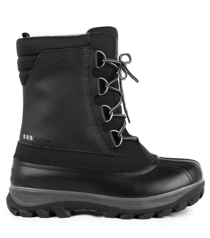 BOTTES HIVER HOMME YUKON NOIR A8374 M11 ACTON MAHEU GO SPORT CÔTÉ