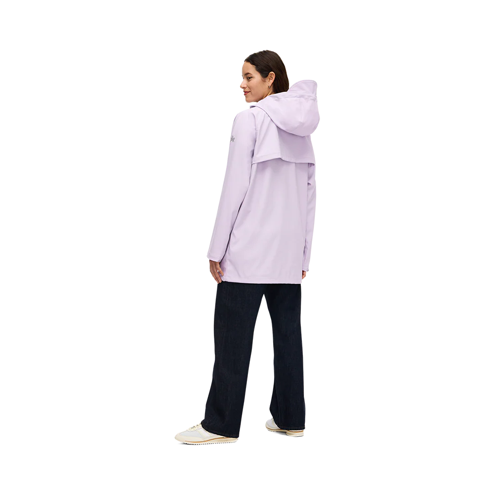 MANTEAU PLUIE FEMME KOMBI CLIMATE SERIES TORRENTIAL MAUVE PÂLE OW00012 MAHEU GO SPORT DOS