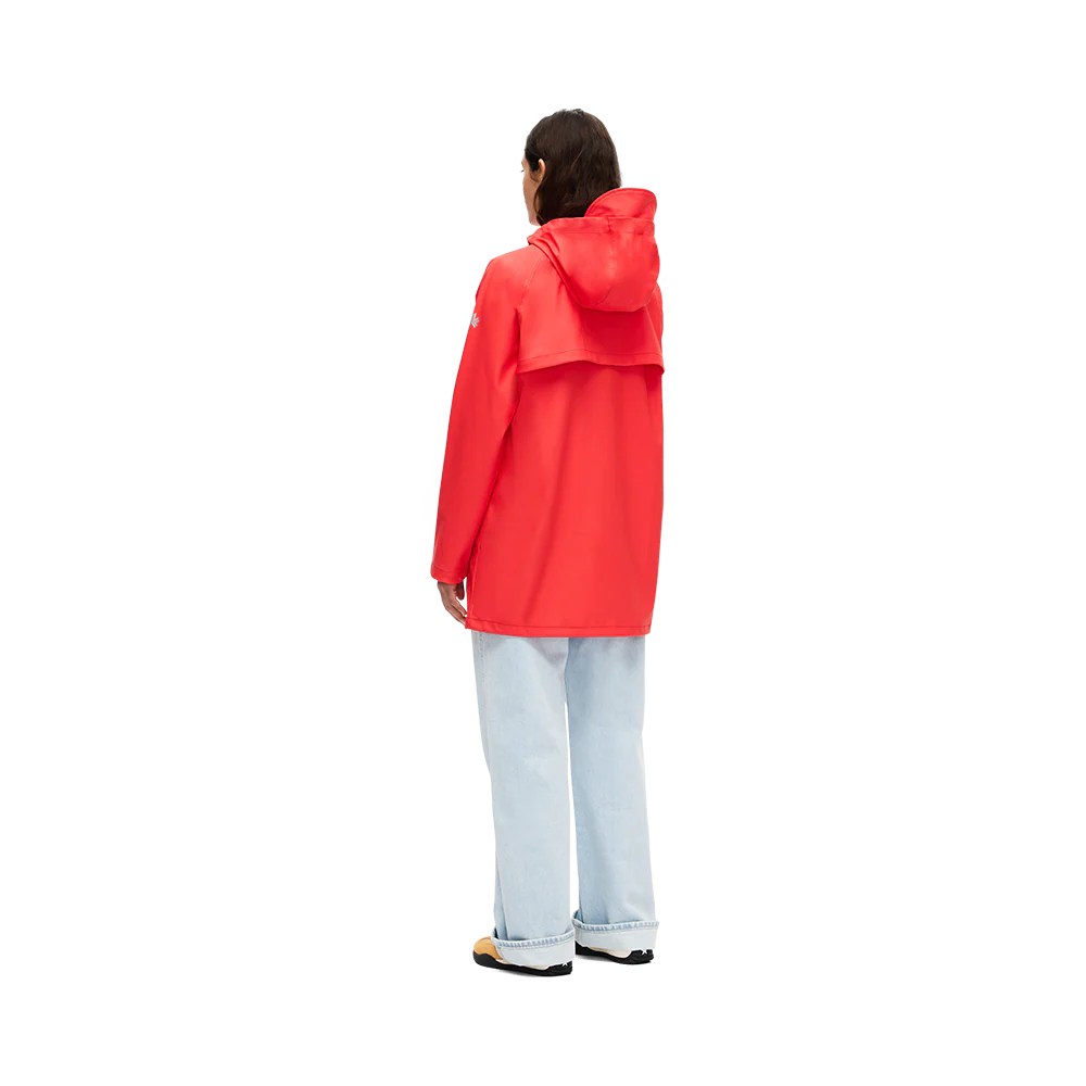 MANTEAU DE PLUIE FEMME KOMBI CLIMATE SERIES TORRENTIAL ROUGE OW00012 MAHEU GO SPORT DOS