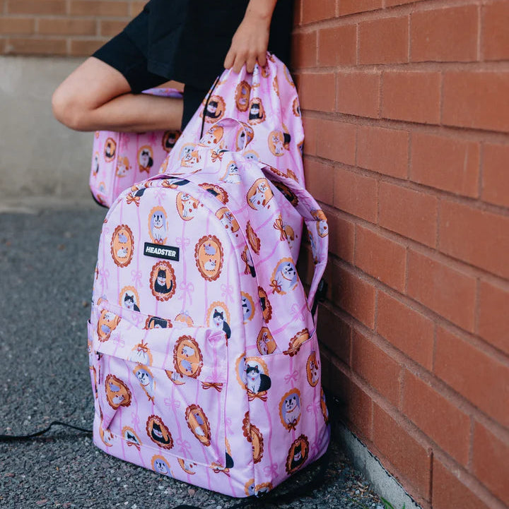 SAC À DOS ÉCOLE KITTY CHARM ROSE ACPBFA25A1 HEADSTER KIDS MAHEU GO SPORT MANNEQUIN