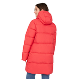 MANTEAU DUVET FEMME, FOSFO LONG ROUGE AK10050 MAHEU GO SPORT DOS