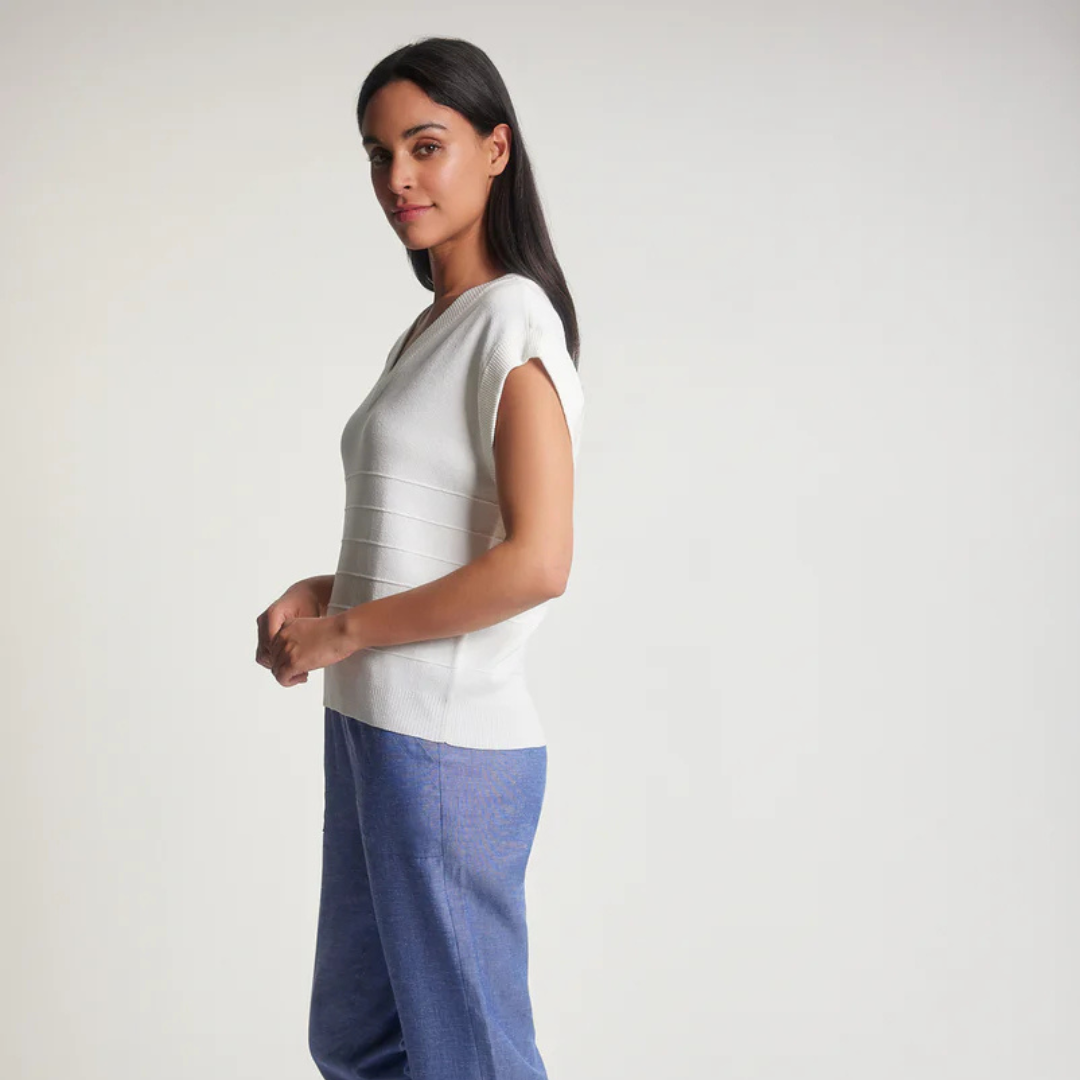 DÉBARDEUR POUR FEMME, NOLA BLANC - Maheu Go Sport