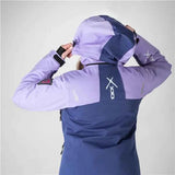 MANTEAU MOTONEIGE FEMME, ALASKA MAUVE & TWILIGHT