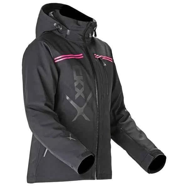 MANTEAU MOTONEIGE FEMME, ALASKA NOIR