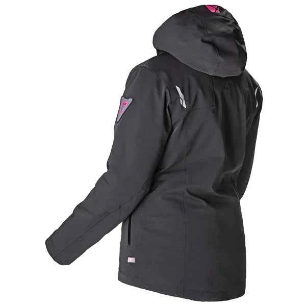 MANTEAU MOTONEIGE FEMME, ALASKA NOIR