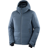 MANTEAU SKI DUVET HOMME ALPENFLOW BLEU LC2332200 SALOMON MAHEU GO SPORT DEVANT 