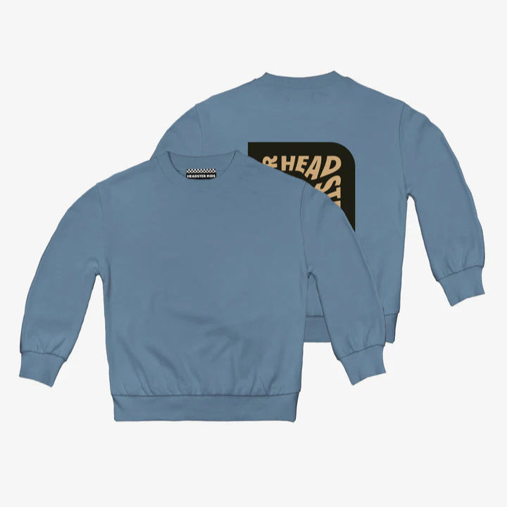 CHANDAIL GARÇON COLLEGE BLEU ARDOISE 6 12 ANS APCWFA2565 HEADSTER KIDS MAHEU GO SPORT DOS DEVANT