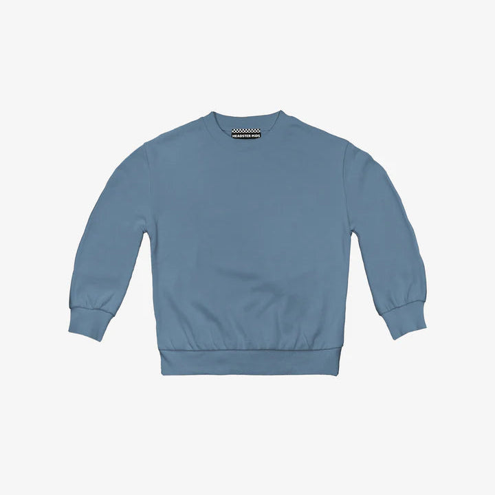 CHANDAIL GARÇON COLLEGE BLEU ARDOISE 6 12 ANS APCWFA2565 HEADSTER KIDS MAHEU GO SPORT DEVANT