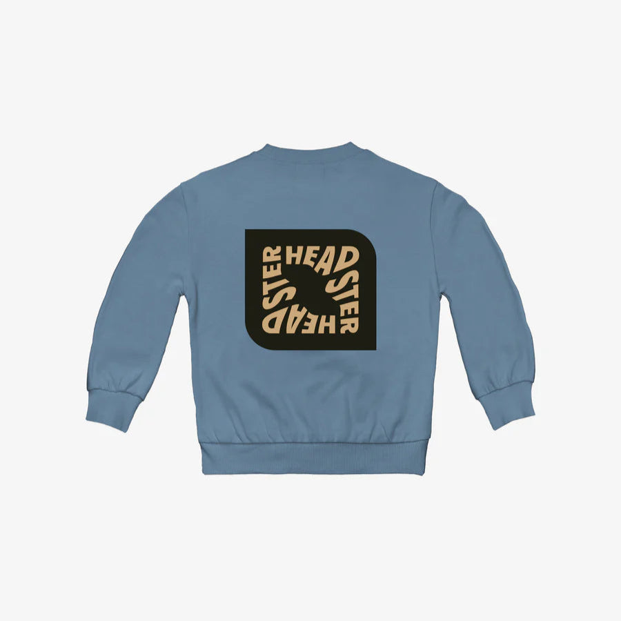 CHANDAIL GARÇON COLLEGE BLEU ARDOISE 6 12 ANS APCWFA2565 HEADSTER KIDS MAHEU GO SPORT DOS