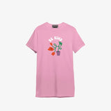 ROBE T-SHIRT FILLE PLANT LOVER 2 À 10ANS APTDFA2426 662 HEADSTER MAHEU GO SPORT ROSE DEVANT