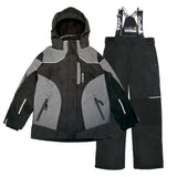 HABIT HIVER 2 PIÈCES JUNIOR CONIFÈRE NOIR (4 À 14 ANS) MAHEU GO SPORT