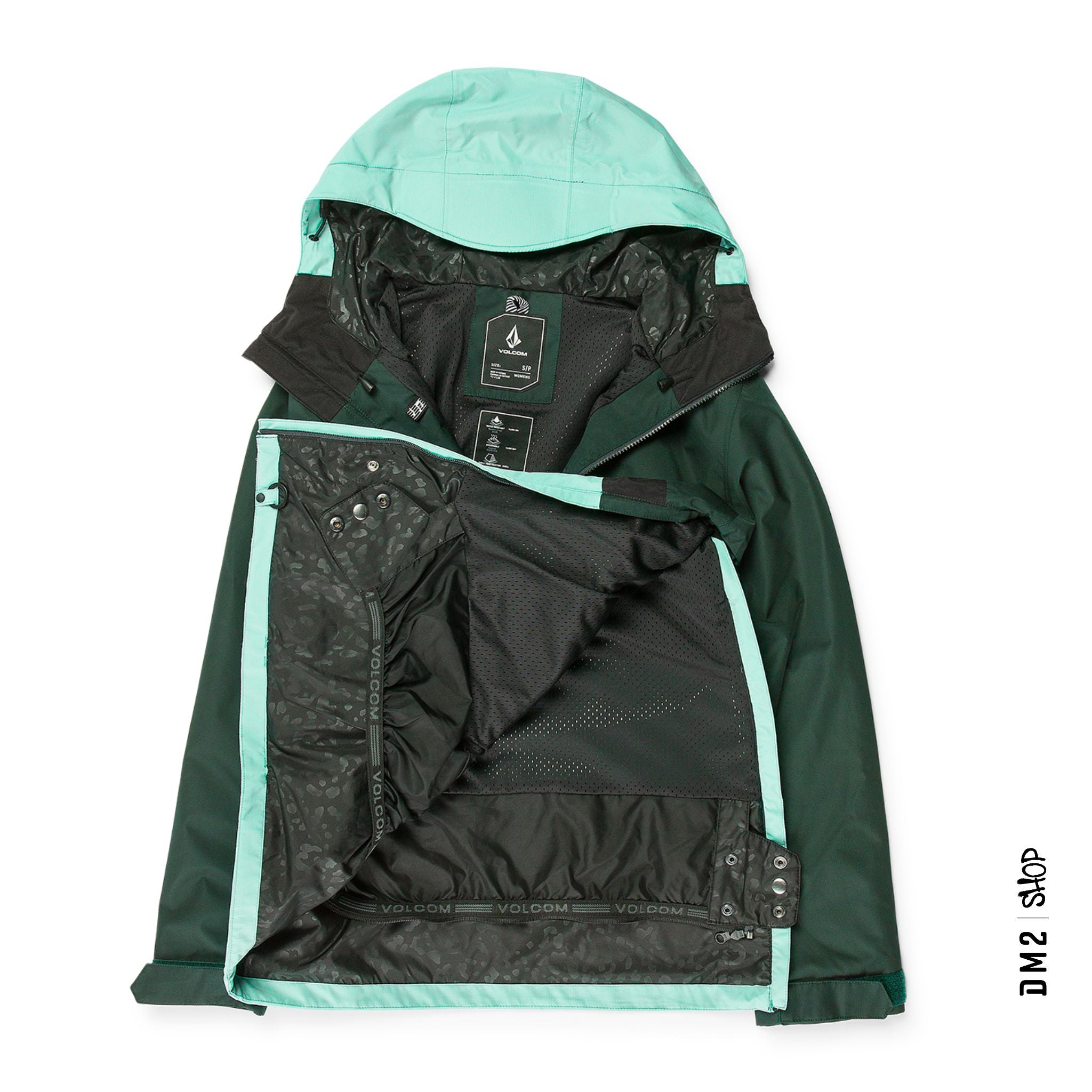 ANORAK FEMME ASHFIELD WASABI, VOLCOM - Maheu Go Sport
