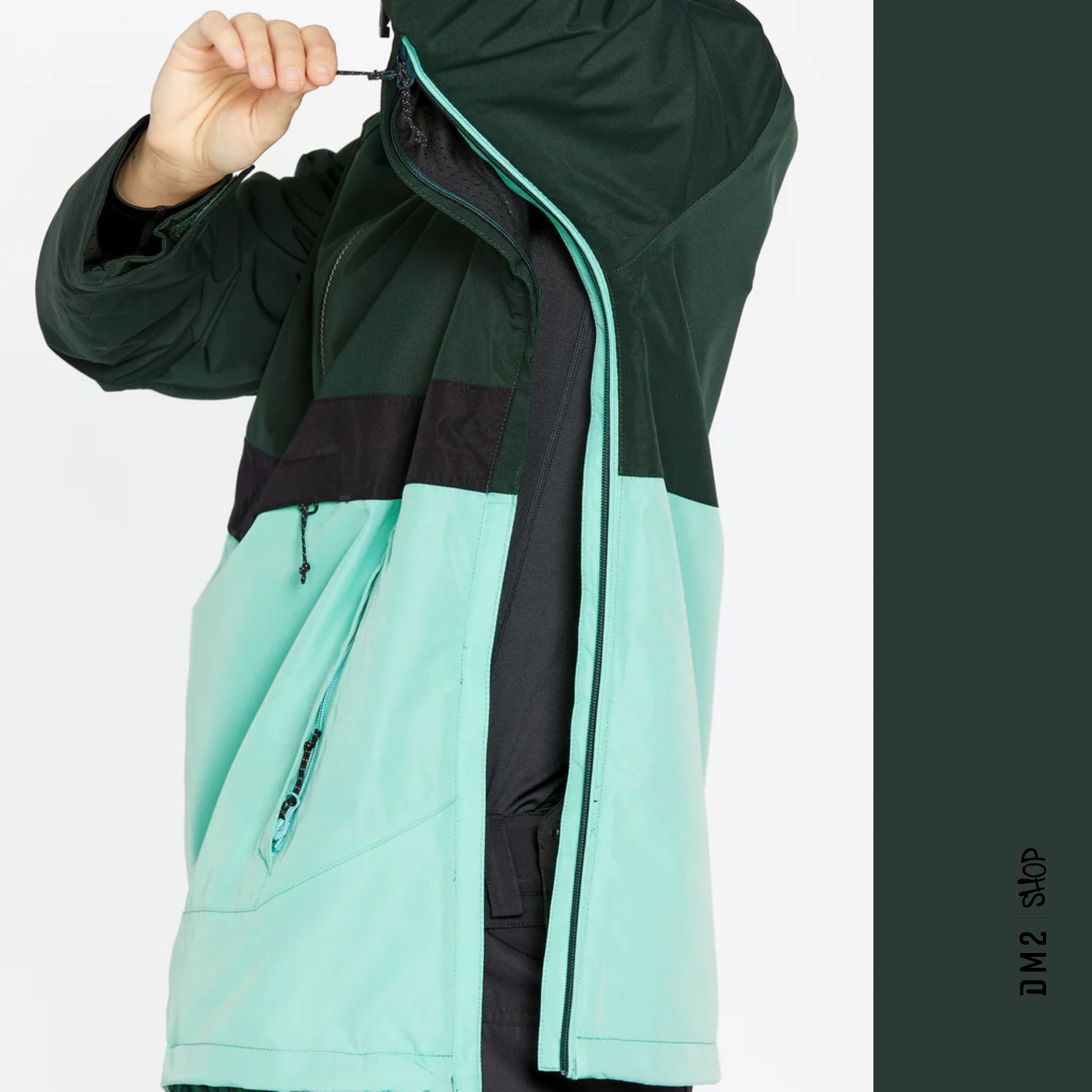 ANORAK FEMME ASHFIELD WASABI, VOLCOM - Maheu Go Sport