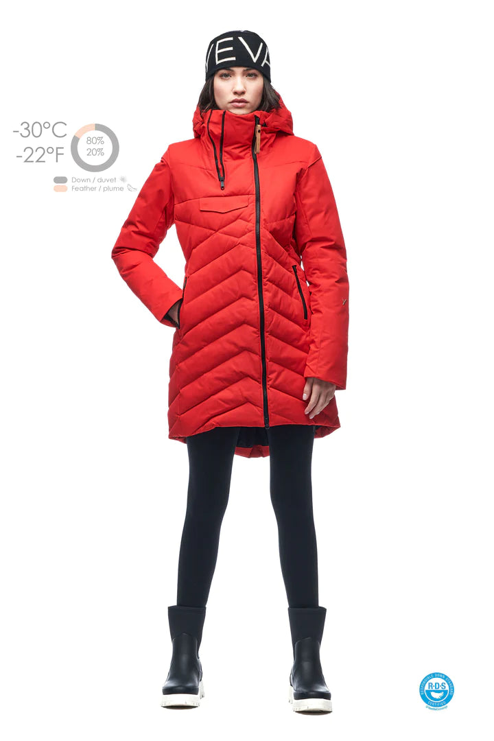 AYABA-II-87034-0118-MANTEAU-HIVER-FEMME-INDYEVA-MAHEU-GO-SPORT-ROUGE-DEVANT