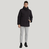 MANTEAU D'HIVER HOMME, BERLIN NOIR