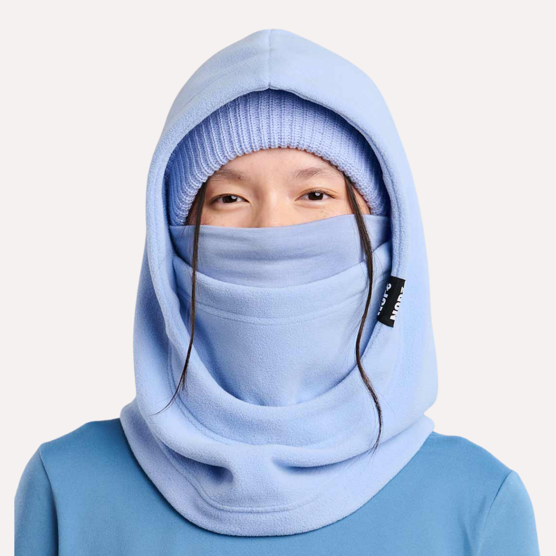 CAPUCHE HOMME FEMME ADULTE BLEU NUAGEUX NOPE MAHEU GO SPORT DEVANT MANNEQUIN