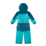 HABIT D'HIVER 1 PIÈCE ENFANT, BLIZZARD AQUA (3 À 5 ANS)