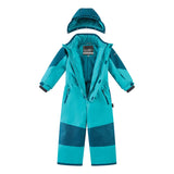 HABIT D'HIVER 1 PIÈCE ENFANT, BLIZZARD AQUA (3 À 5 ANS)