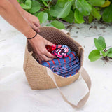 SERVIETTE DE PLAGE EN MICROFIBRE, BOHÈME ROUGE
