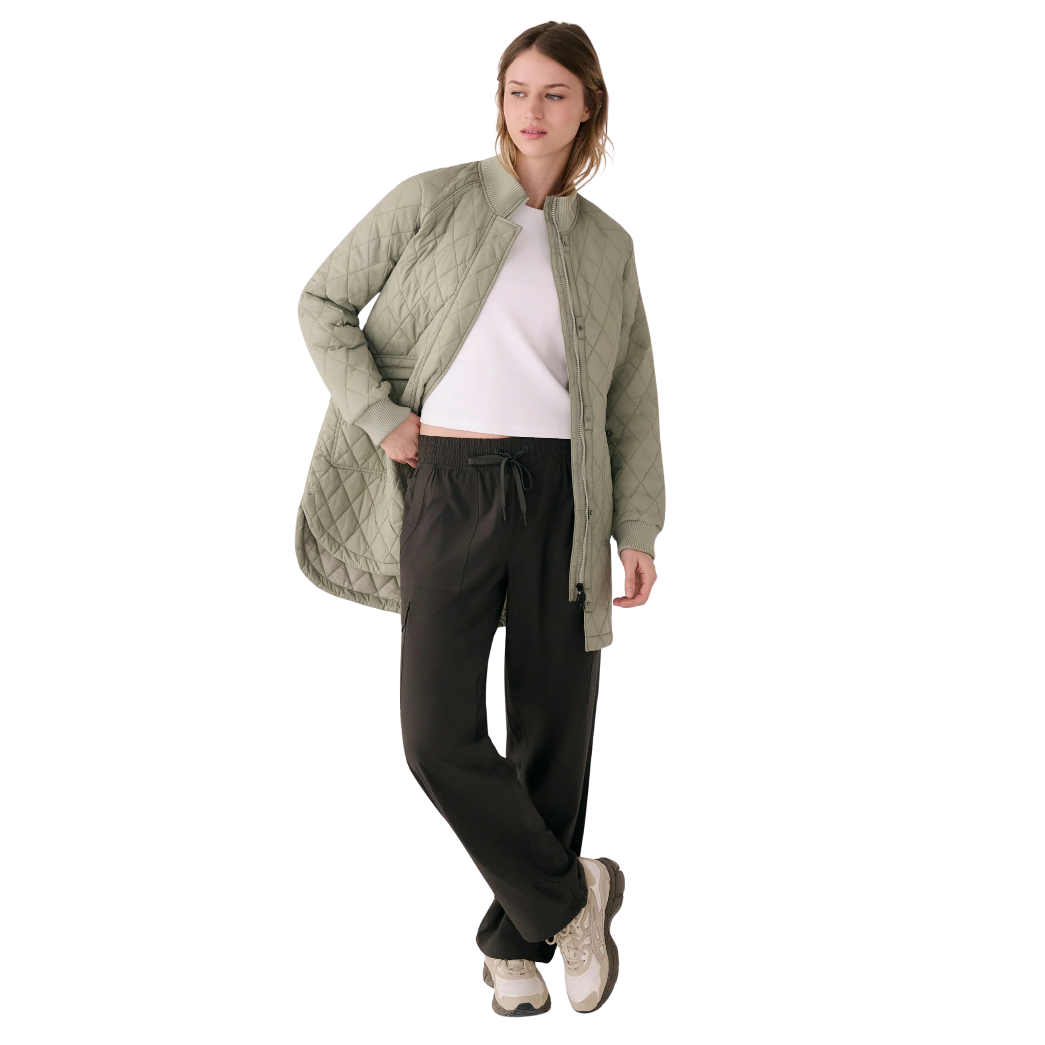 MANTEAU ISOLÉ FEMME, 3/4 BOMBER SAULE