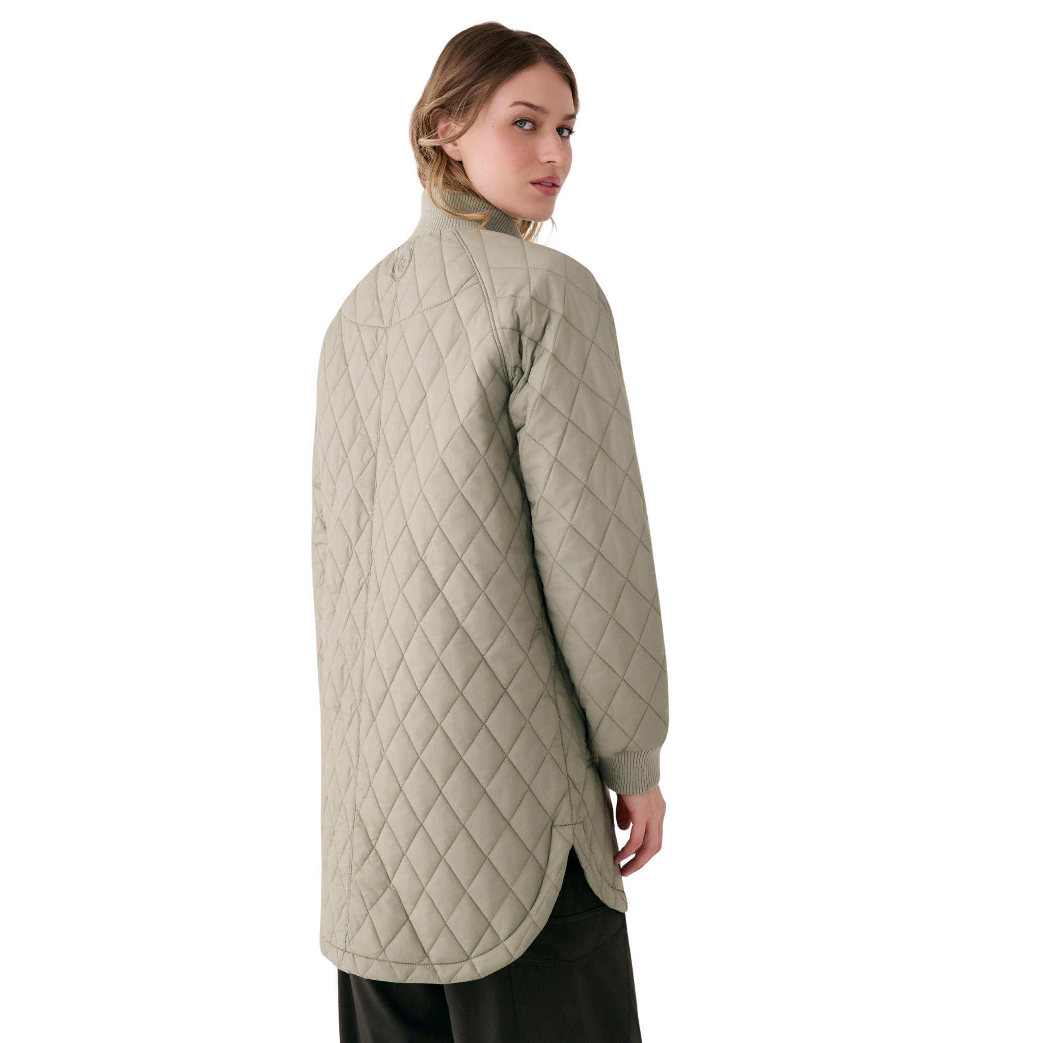 MANTEAU ISOLÉ LOLE FEMME 3/4 BOMBER SAULE LUW0891 V814 MAHEU GO SPORT DOS